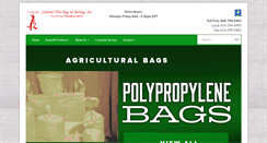 Desktop Screenshot of centralohiobagandburlap.com